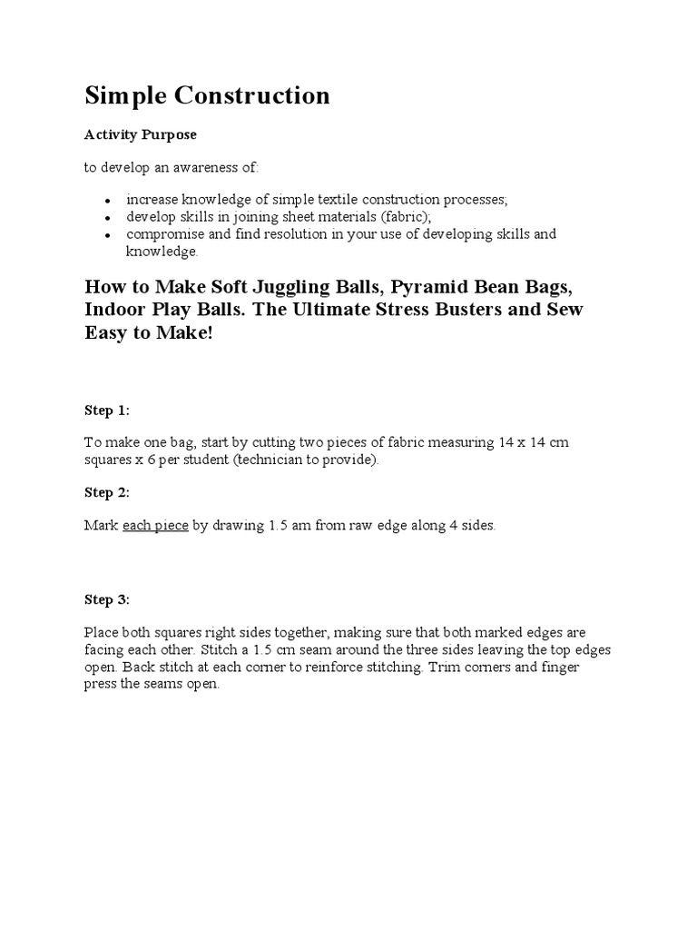 Simple Construction | PDF | Home & Garden | Art