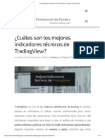 Los Mejores Indicadores Técnicos de TradingView