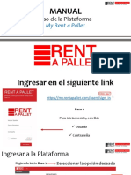 Manual Uno de Plataforma My Rent A Pallet