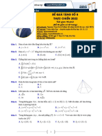 8. Đề Quà Tặng Khóa Thực Chiến 2022 Số 8 - Toán Thầy Đạt