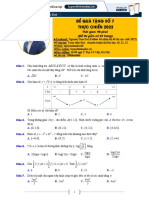 7. Đề Quà Tặng Khóa Thực Chiến 2022 Số 7 - Toán Thầy Đạt