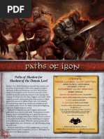 SotDL - Paths of Shadow - Paths of Iron