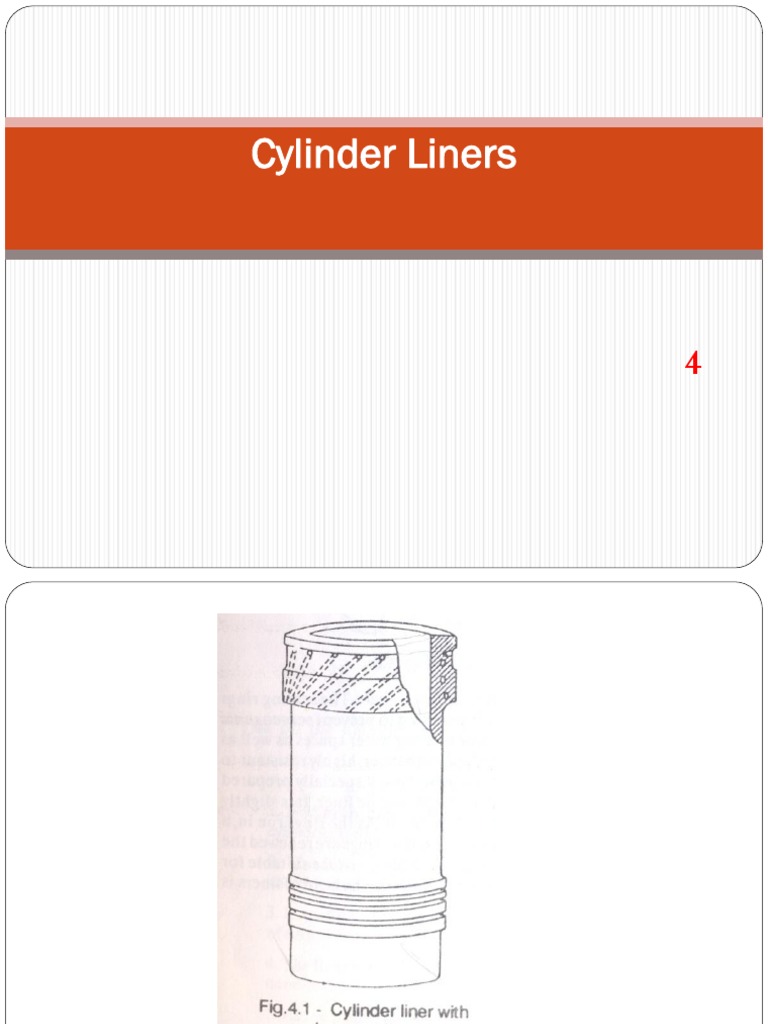 Cylinder Liners | PDF | Piston | Cylinder (Engine)
