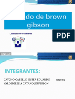 Metodo Brown y Gibson - Planta