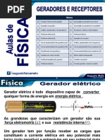 NR 10 - Geradorese e Receptores