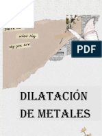 Trabajo Fisica Dilatacion de Metales