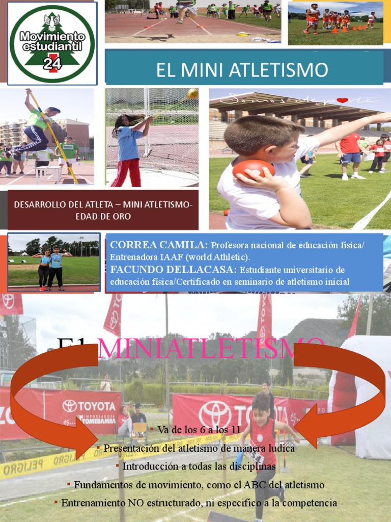 Guía Práctica de Mini Atletismo | PDF | Deporte del atletismo | Deportes