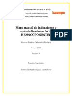 Indicaciones y Contraindicaciones de Hemocomponentes