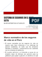 Sistema de Seguros en El Perú - SCTR