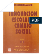 Innovación Escolar y Cambio Social Tomo I Rodrigo Parra Sandoval