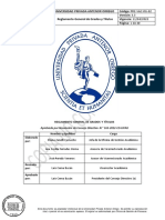 Reglamento de Gados y Titulos - 2022