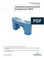 Ficha de Dados Do Produto Rosemount Bp20e Módulo de Alimentação para Transmissores de Corrosão Wireless PT BR 6306618