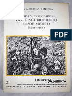 Juan Ortega y Medina - La Idea Colombina Del Descubrimiento Desde México