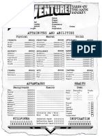 Adventure Character Sheet 2