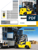 Dimension Specification: Forklift Model