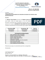 Informe de Aspectos Socioemocionales