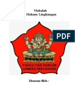 Makalah Hukum Lingkungan