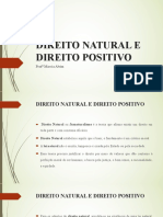 Direito Natural e Direito Positivo