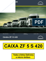 Caixa ZF 5 S 420 (5 Marchas) Padrão MAN