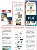 Triptico La Contaminacion 2022