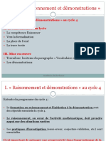 Diaporama Raisonnement Et Démonstrations V2