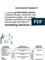 Marketing Information System, Market Forecast, Market Demand