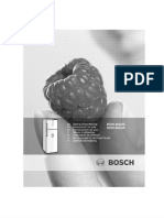 Manual de Usuario Bosch KDN40A20