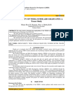 Employability of Tesda Scholars Graduates: A Tracer Study: Manie Rose D. Duaman, Fely A. Habla, Ed.D