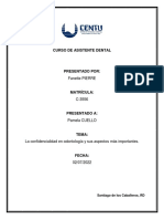 Curso de Asistente Dental Confidentialidad