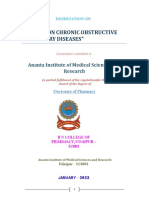 "A Study ON Chronic Obstructive Pulmonary Diseases": Ananta Institute of Medical Sciences and Research