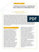 Consumo de Drogas y Conductas Problematicas en Adolescentes