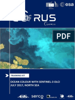 Ocean Colour With Sentinel-3 Olci July 2017, North Sea: Training Kit
