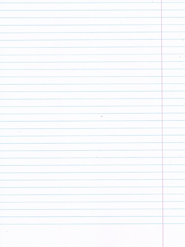 Ruled Paper | PDF