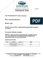 Tutorial Teste Rele SEL 300G Sobrecorrente Com Restricao Tensao CE6006