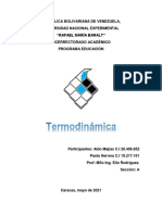 Termodinamica trabajo 1 Aldo Mejias Paola Herrera