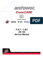 P.A.T. / L.M.I. DS 160 Service Manual: Americas Training