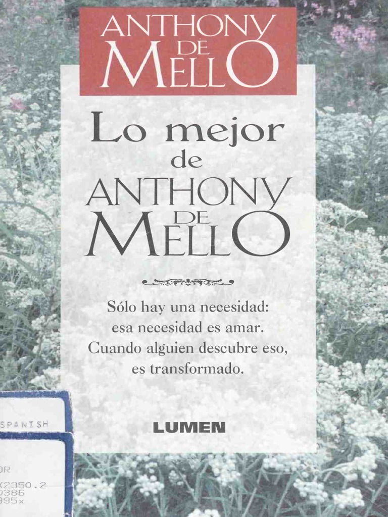 Anthony de Mello Lo Mejor de Anthony de Mello (Spanish) (Anthony de