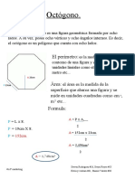 Qué es un octógono? Su perímetro y área