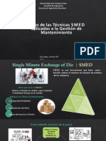 Pasos de Las Técnicas SMED Aplicadas A La Gestión de Mantenimiento