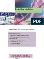 Sesión 7 - Aminoácidos, péptidos y proteínas