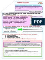 T-Ficha de Personal Social Miércoles 3 de Noviembre