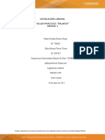 Legislación laboral: taller práctico sobre salario