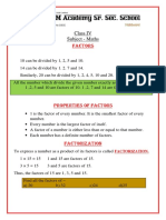 Maths - 4 - Raman, Kalam, Bose - Multiples and Factors - 1