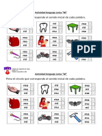 Actividades Letra M