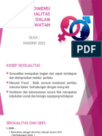 Dimensi Seksualitas Dalam Keperawatan