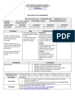 Guia # 1 Ingles Ciclo 26 Primer Periodo