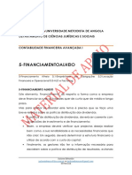 CFA I-Financiamentos