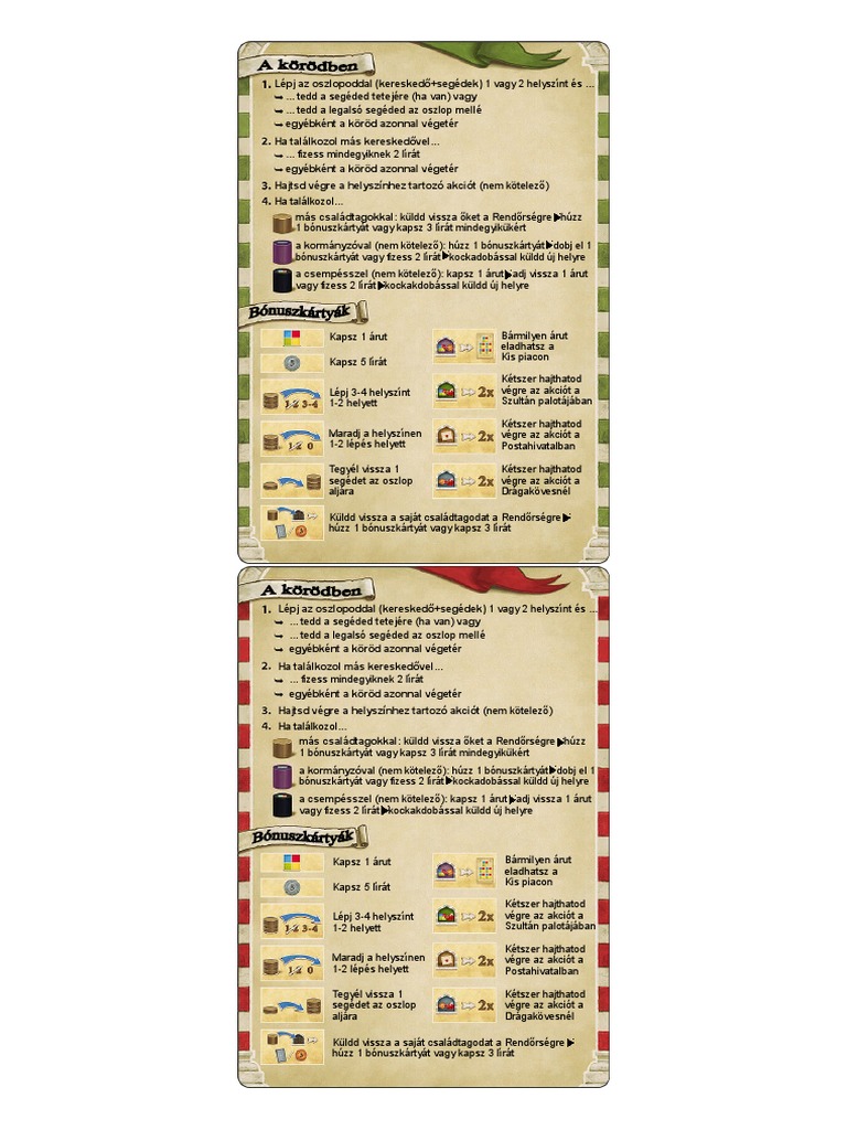 Istanbul Board Game PDF