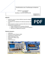 Compte Rendu TP Electrocinétique