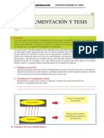 Arg. Tesis 5° Sec